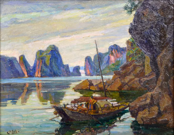 "Halong Bay" by Gustave Martinien Salge