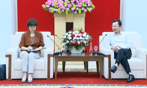 Quang Ninh leader receives ADB's delegation