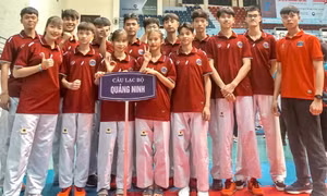 Quang Ninh won 10 medals at the Taekwondo Club Championship
