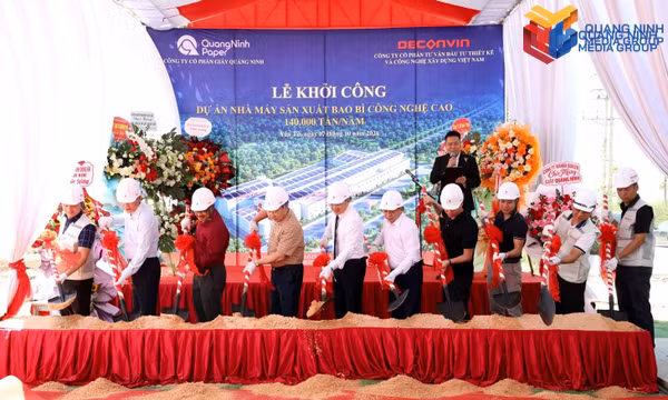 Construction of high-tech packaging paper plant with annual capacity of 140,000 tonnes begins