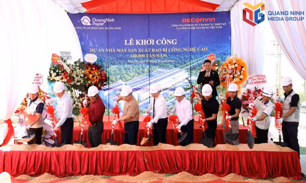 Construction of high-tech packaging paper plant with annual capacity of 140,000 tonnes begins