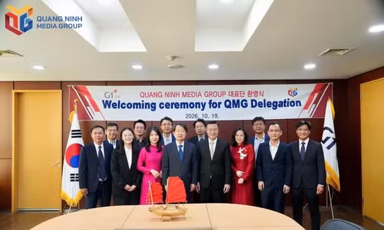 Quang Ninh Media Group works with Gangwon No.1 Broadcasting in South Korea