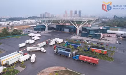 Bustling trade through Mong Cai International Border Gate