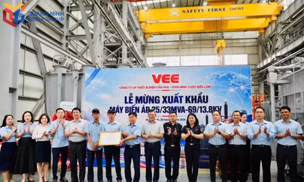 Cam Pha Electrical Equipment JSC exports first power transformer to the Philippines