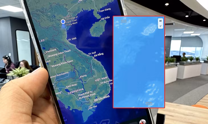 Apple map app adds Vietnam’s Paracel, Spratly islands
