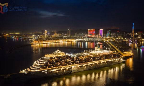 The modern infrastructure of the Ha Long International Cruise Port gives Quang Ninh a distinct advantage in welcoming large-scale cruise ships.