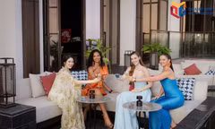 International beauty queens enjoy a luxury experience at InterContinental Ha Long Bay Resort.