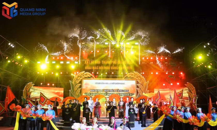 A spectacular opening ceremony for the 2026 Luc Hon golden season festival