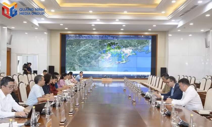 Quang Ninh City promotes investment cooperation with the Russian Direct Investment Fund