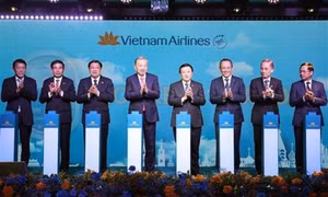 Party chief attends inauguration of Hà Nội – Moscow direct flight