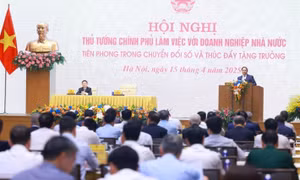 PM urges SOEs to lead digital transformation and technological innovation