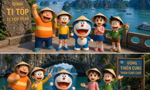 Ha Long Bay featured in special Doraemon episode