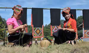 Thai ethnic cultural space at Vietnam National Village for Ethnic Culture and Tourism