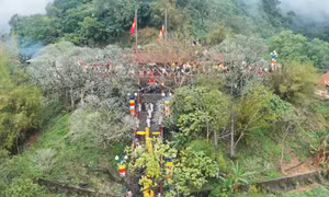 Spiritual pilgrimages in Quang Ninh during Tet