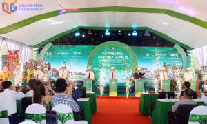 Groundbreaking ceremony for Uong Bi golf course project