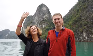  Clipper Race crew enjoyed the trip to witness the iconic Kissing Rocks