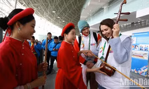 Vietnamese culture leaves strong impression on international friends at World Youth Festival 2024 in Russia