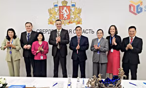 Quang Ninh fosters cooperation with Sverdlovsk Oblast, Russia