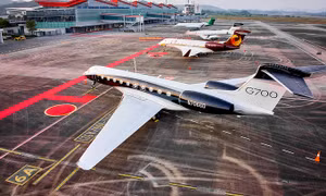 New Gulfstream G700 arrived at Van Don International Airport