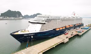 Cruise ship brings about 2,000 visitors to Ha Long