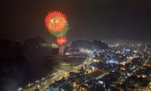 Fireworks to be displayed in 15 locations in Quang Ninh