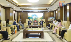 Quang Ninh Party Secretary received former Korean Ambassador to Vietnam
