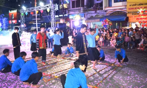 The colour of culture in Tien Yen pedestrian street