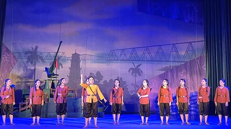 A performance at the festival.