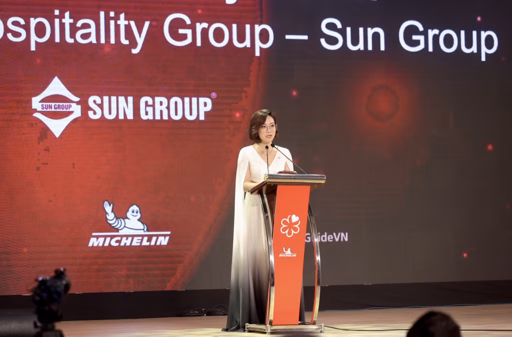 Ms. Nguyen Vu Quynh Anh – representative of Sun Group