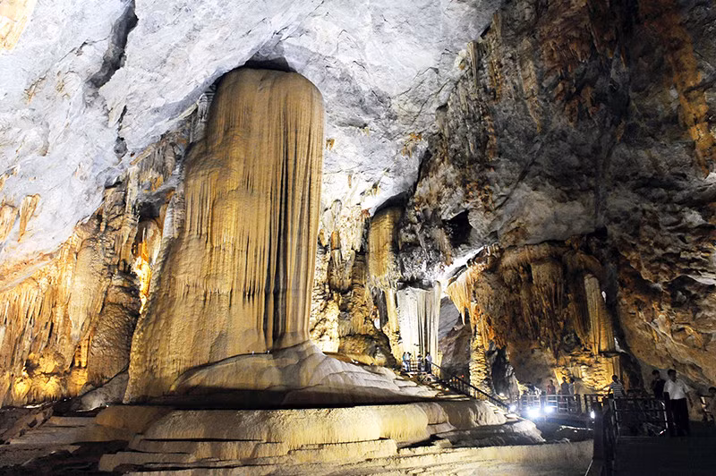 Thien Duong cave ecotourism area (Phong Nha - Ke Bang National Park, Quang Binh province). Photo: NGUYEN DUY