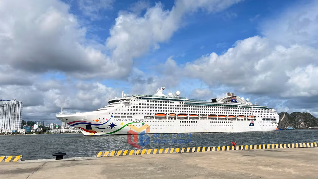 Tàu Star Voyager sẽ quay lại Quảng Ninh khoảng 10 lần nữa trong năm nay.