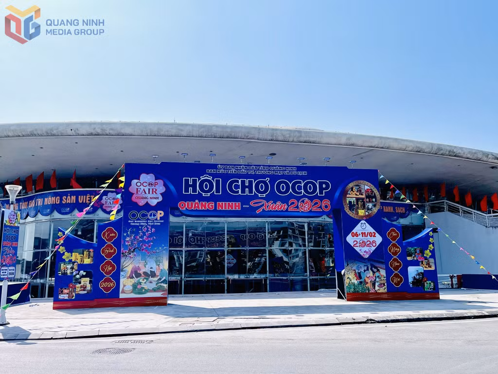 The Quang Ninh OCOP Spring Fair 2026 takes place from February 6–11 at the Quang Ninh Exhibition of Planning and Expo Center.
