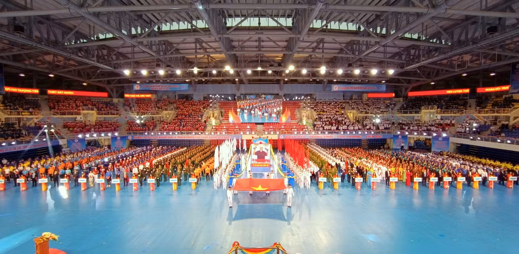 The opening ceremony