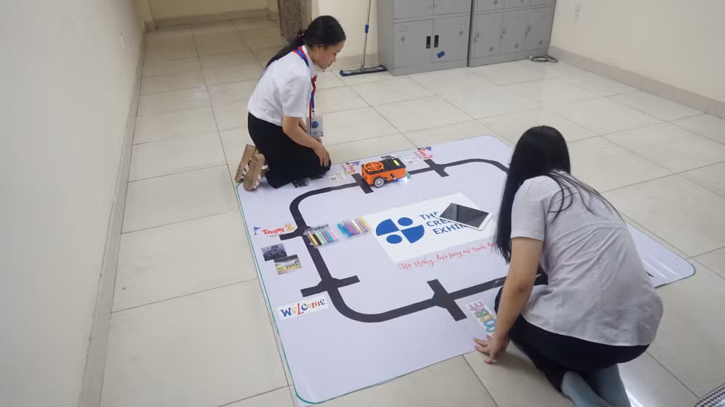 Candidates prepare for their upcoming competition.