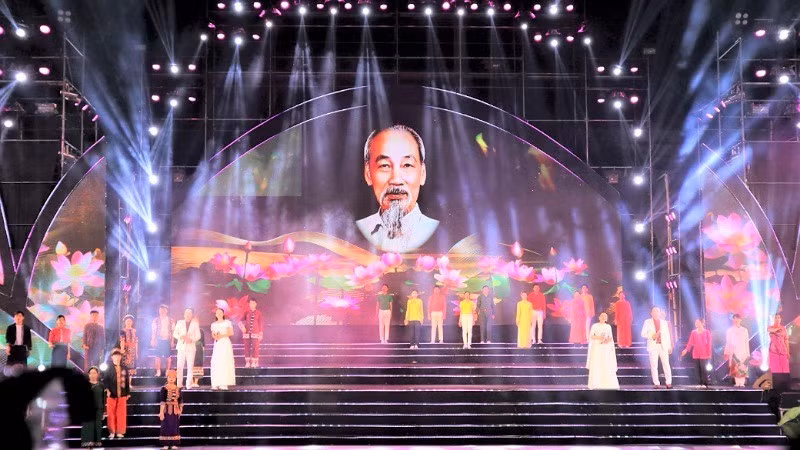 A performance at the programme