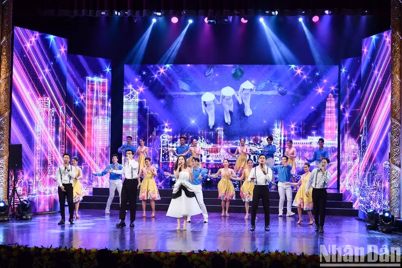 A performance at the awards ceremony.