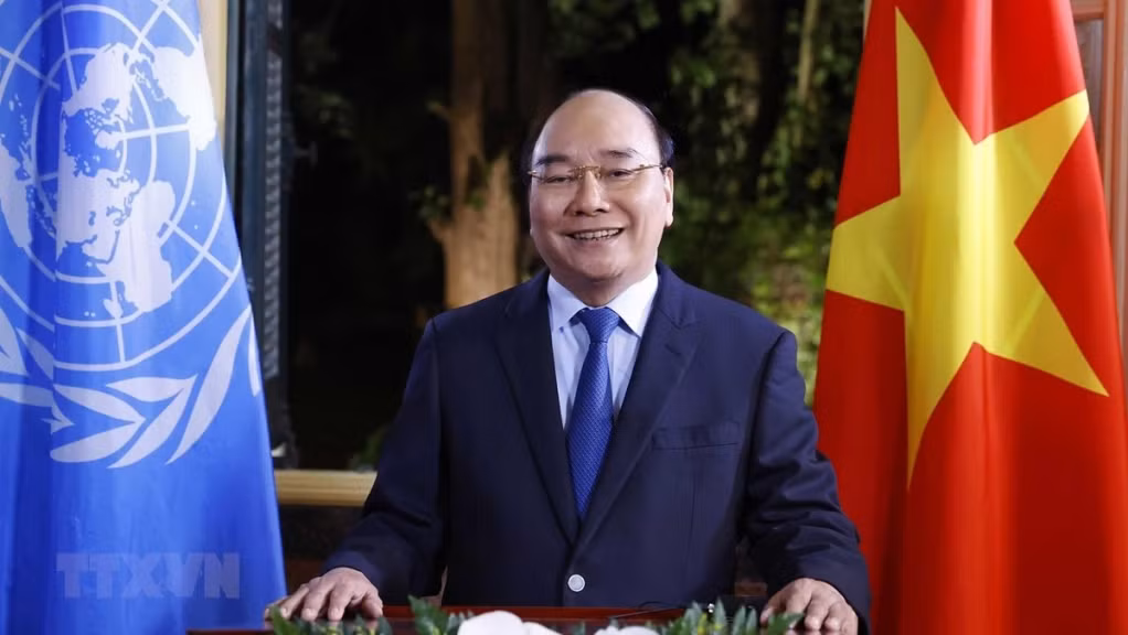 Vietnamese President Nguyen Xuan Phuc (Photo: VNA)
