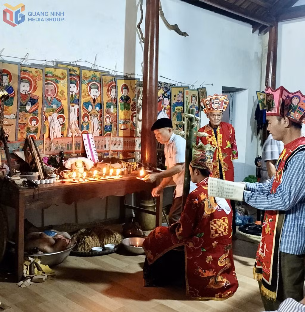 The Cap Sac ceremony of the Dao Thanh Phan people (Quang La commune).