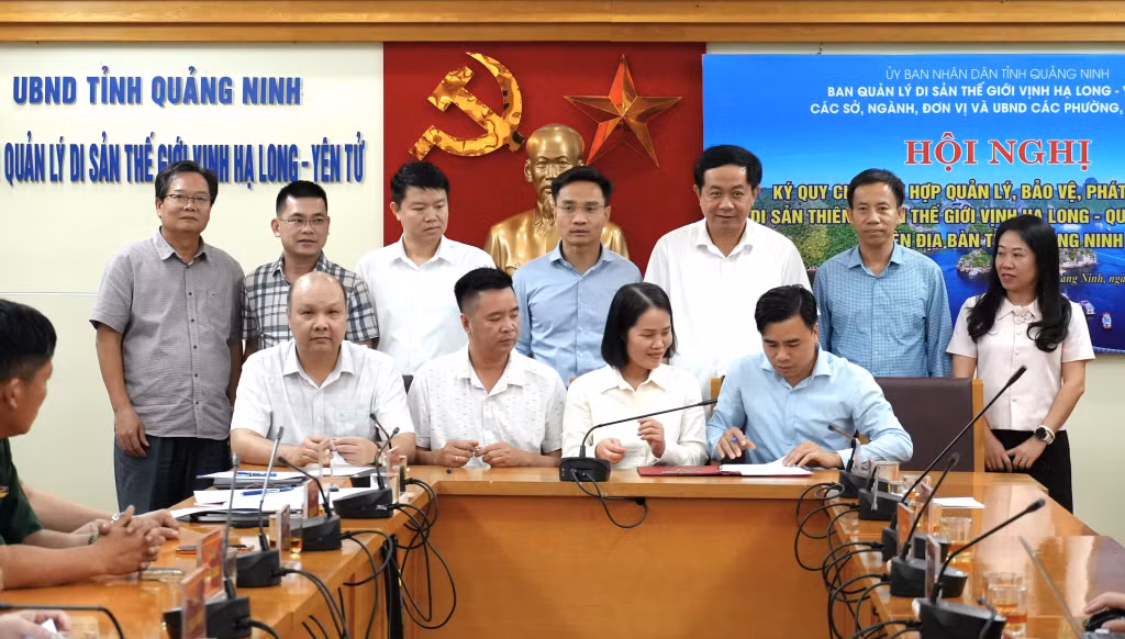 The Ha Long Bay – Yen Tu World Heritage Management Board has signed a coordination regulation with local authorities.