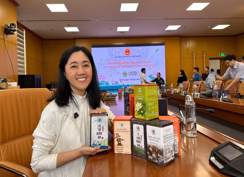 Viet Tu Construction Investment and Trade Company Limited has six tea products recognized as national five-star OCOP products.