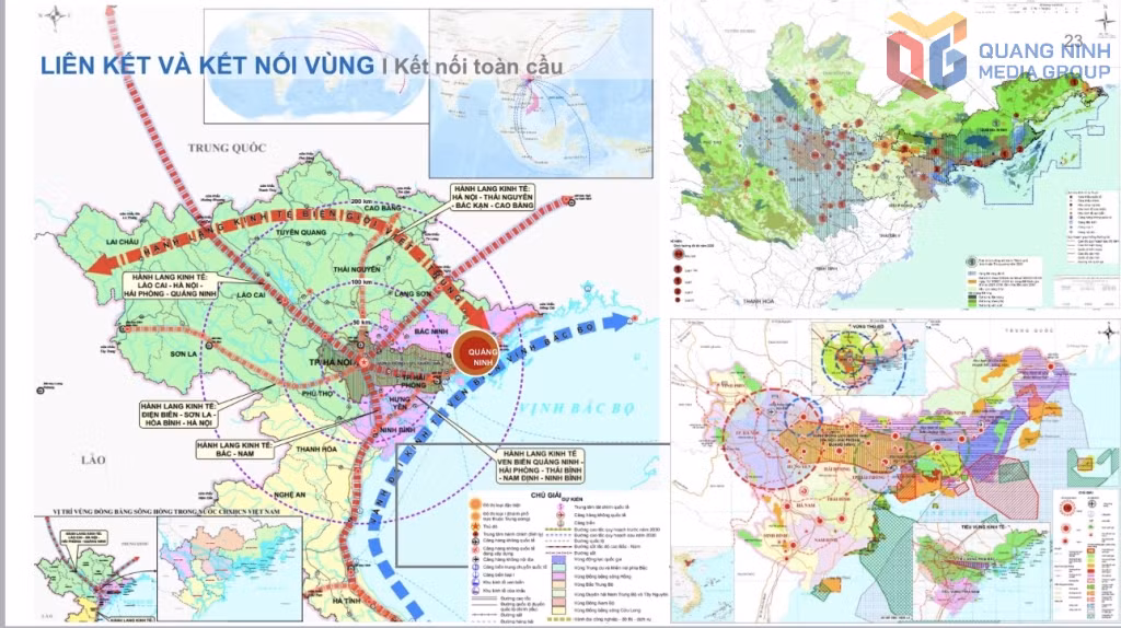 Planning Quang Ninh's interconnected transport network.
