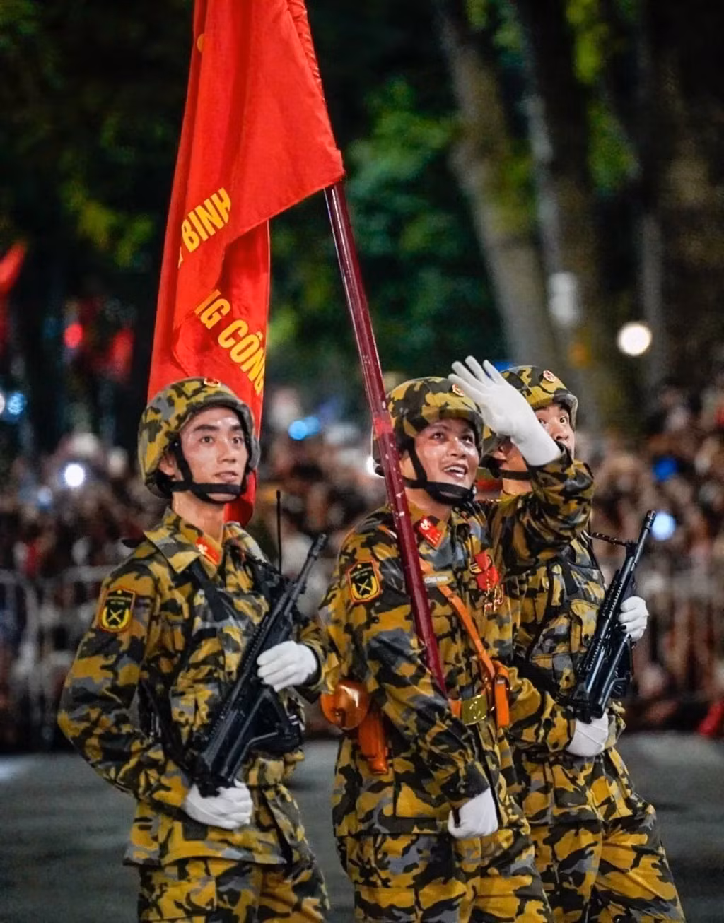 Military parade.