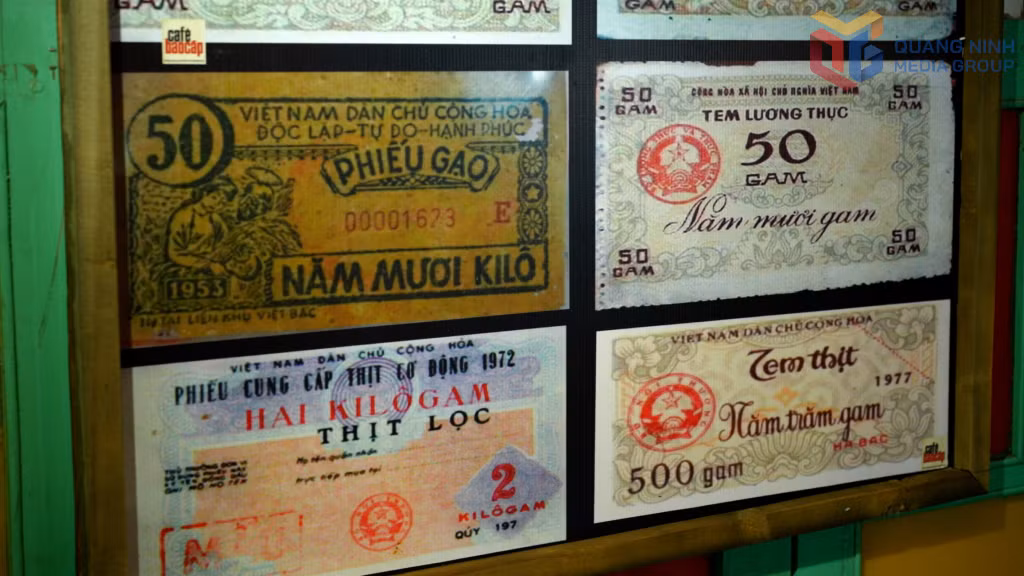 Ration coupons for food and essentials - a reminder of the subsidy period.