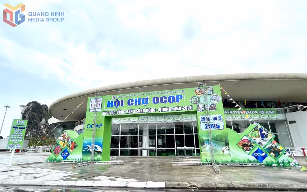 The Red River Delta Region - Quang Ninh 2025 OCOP Fair is thoroughly prepared to serve both local residents and visitors.