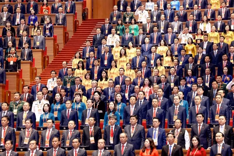 Activities of the Quang Ninh Delegation at the 14th National Party Congress ảnh 7