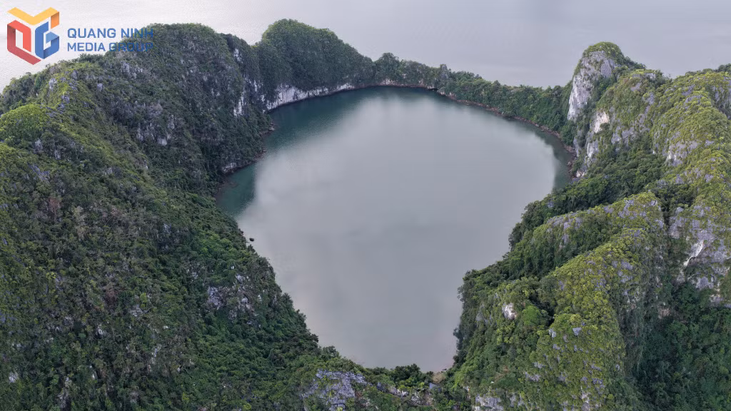 Me Cung Cave features distinctive karst formations and ecosystems characteristic of the Ha Long Bay World Heritage Site 
