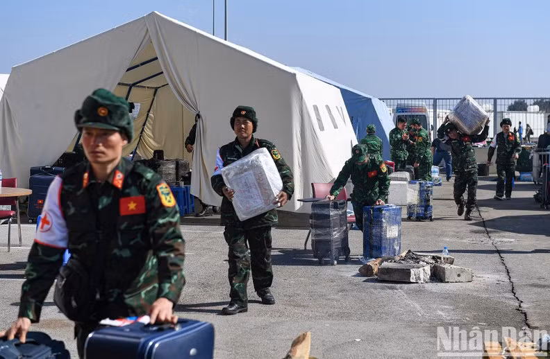 The team conducted searches at 31 sites in Hatay, Turkey, during the ten days of the mission.