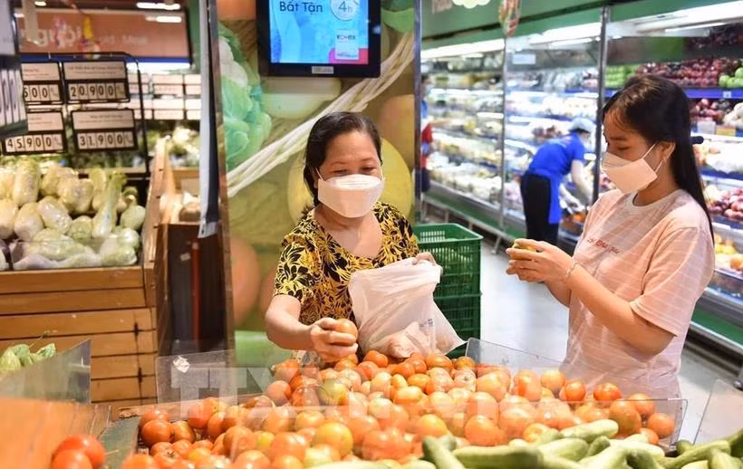 The August CPI stayed stable compared to July, but increased 1.89% from last December and 3.45% year on year. (Photo: VNA)