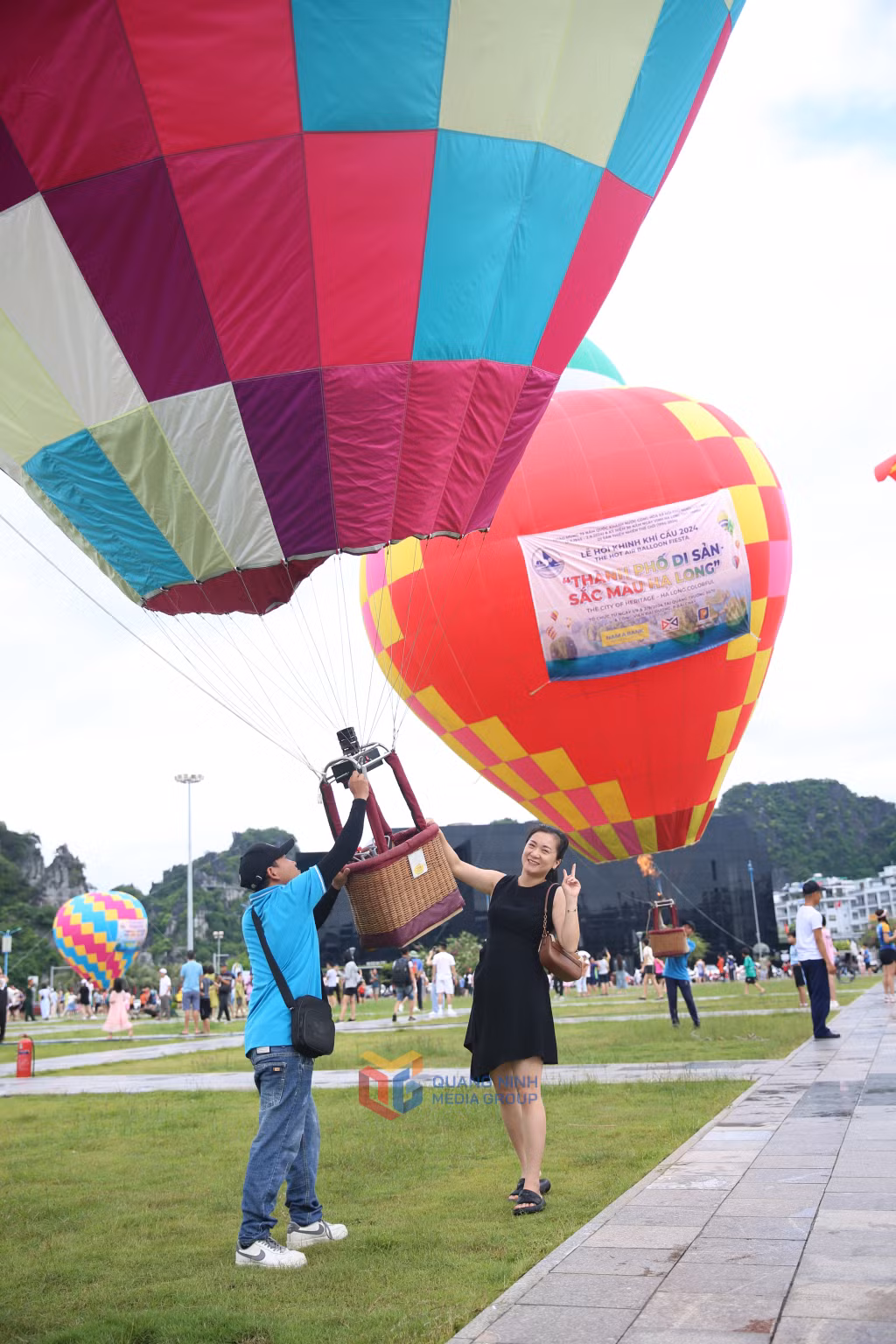 Hot-air balloon festival 2024 opens in Ha Long city ảnh 6