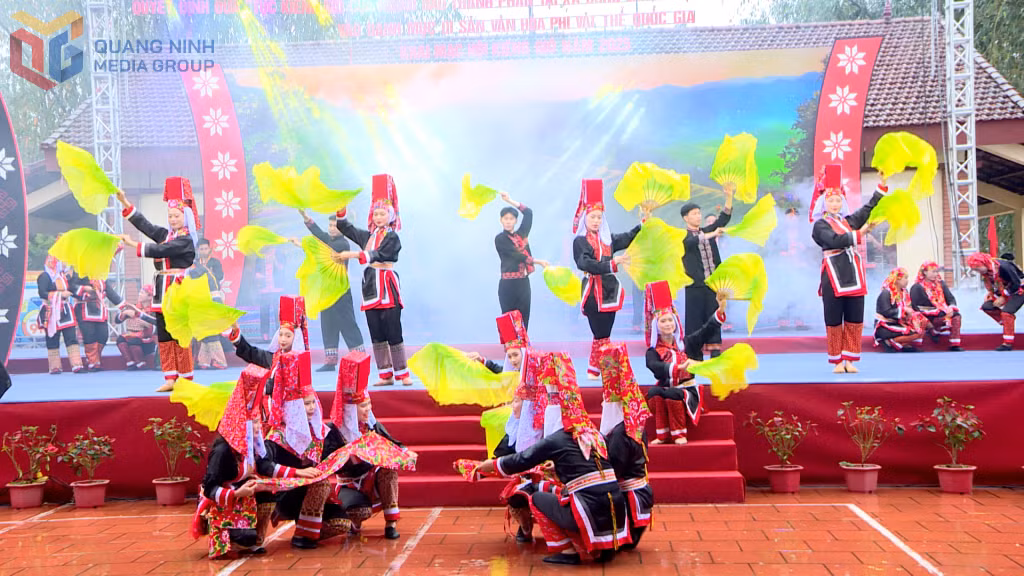 A cultural performance expresses the unique traditions of the Dao Thanh Phan ethnic community in Binh Lieu district.